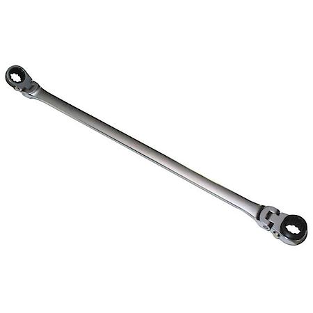 17X19Mm Ratchet Double Box Flex Wrench