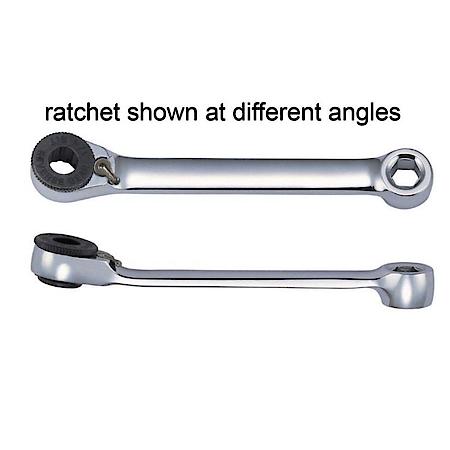 Double Ended 1/4 Hex Bit Ratchet