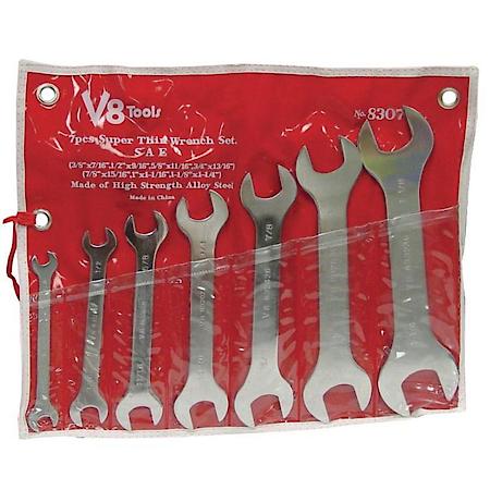 7 Piece Super Thin Wrench Set