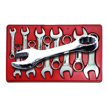 10 Piece Stubby Combination Wrench Set 7/16" to 1"