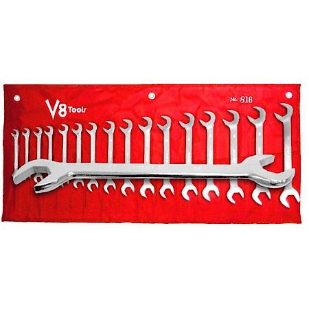 16 Piece Angle Wrench Combination Set