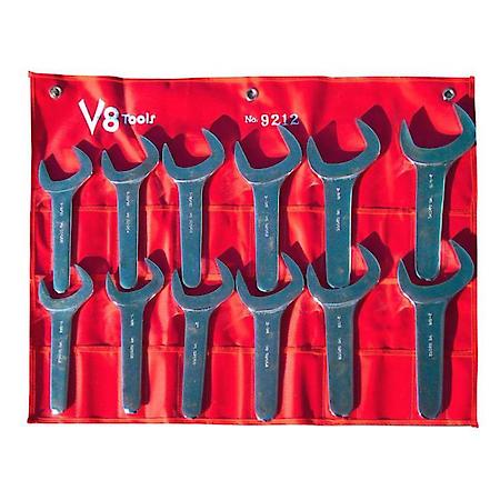 12 Piece Jumbo SAE Service Wrench Set