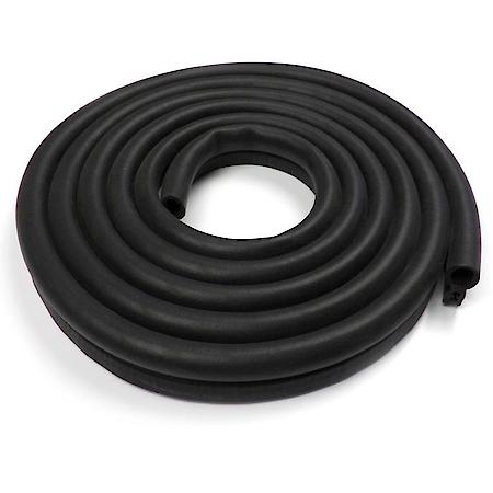 Top Bulb Weatherstrip (Steel Core) 5/8" W x 1-3/16" H x 100' L