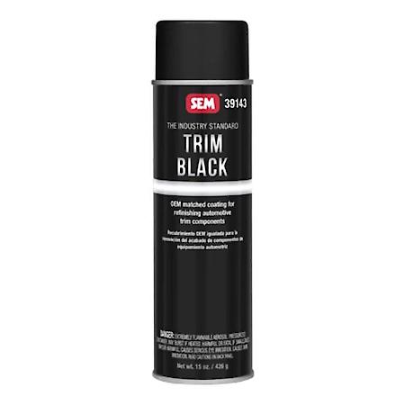 Black Trim Paint - Restores faded and peeling exterior trim - Maximum adhesion on bare steel