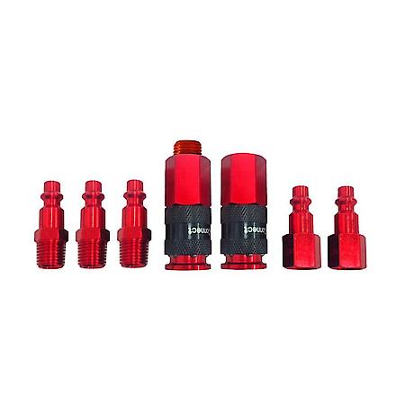 Tru-Connect Color Coded Coupler & Plug, 7 Piece