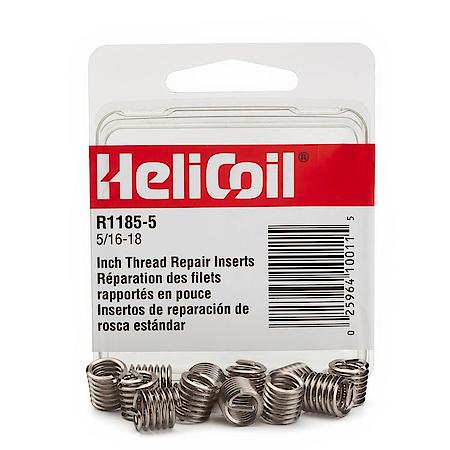 Helicoil Insert - Standard Coarse Packaged - 5/16"-18 x .469 - Material Stainless Steel