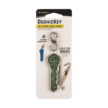 DoohicKey - Key Chain Hook Knife - Green