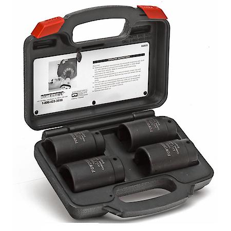 Kit 10, Axle Nut Socket Set (4 Piece)
