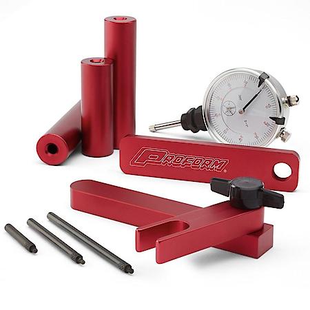 Pinion Depth Setting Tool; Universal Model, Billet Aluminum, Dial Indicator Included