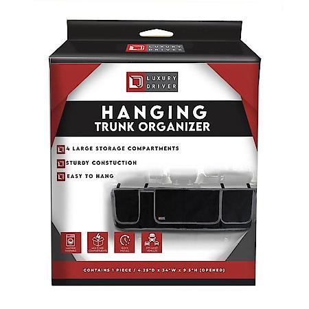 Hanging Trunk Organizer; Durable adjustable straps