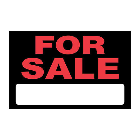 8" x 12" For Sale Sign