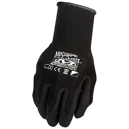Black & Durable Mechanic Gloves With Oil-Resistant Grip