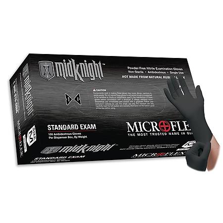 MidKnight Powder-Free Nitrile Gloves