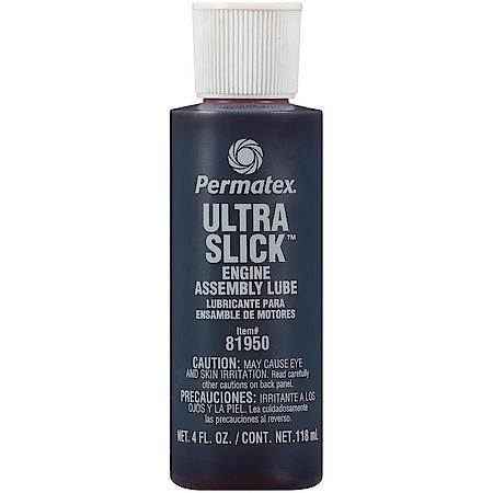 Ultra Slick Engine Assembly Lube, Prevents Scuffing and Galling, 4 oz.