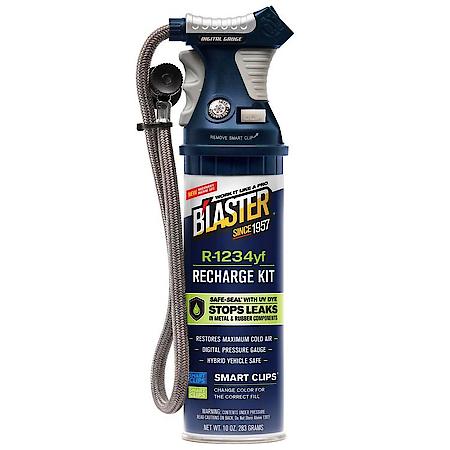 Ultimate R-1234yf Recharge Kit with Digital Gauge & Smart Clips, 10 oz.