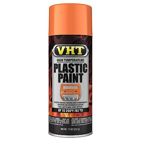 VHT, High Temperature Plastic Paint, Gloss, Orange, 11-oz