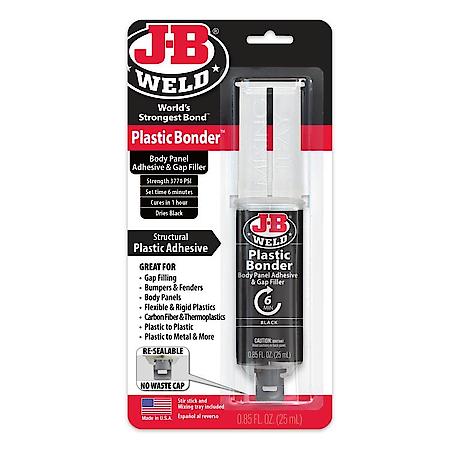 PLASTICBONDER BLACK SYRINGE - 25ML