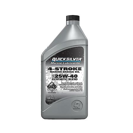 25W-40 Synthetic Marine Engine Oil, Ultimate Corrosion Resistance, 1 Quart