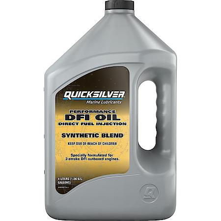 Direct Fuel Injection 2-Stroke Marine Engine Oil, Reduces Exhaust Smoke, 1 Gallon