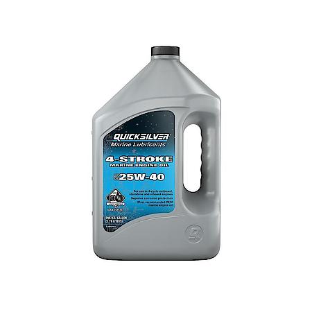 25W-40 Marine Engine Oil, Superior Corrosion Resistance, 1 Gallon