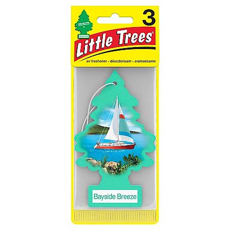 Hanging Air Freshener: Bayside Breeze Scent, 3 Pack