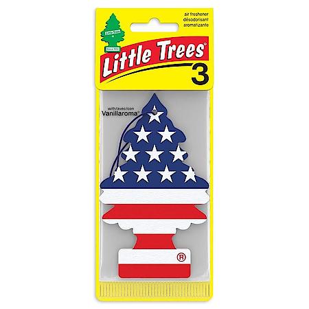 Hanging Air Freshener - America 3-Pack