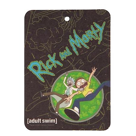 Rick and Morty Hanging Air Freshener, Dark Ice Scent, 2 Pack