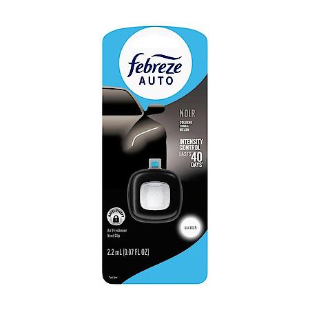 Auto Vent Clip Air Freshener, Noir 1ct.