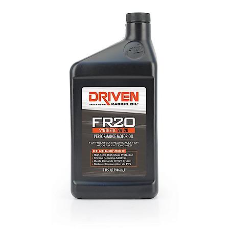FR20 5W-20 Synthetic Street Performance Oil - 1 Quart Bottle