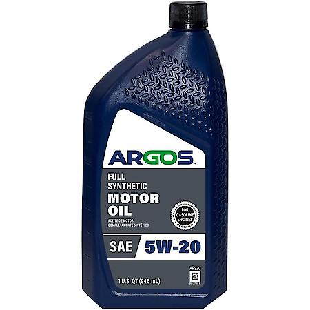 5W-20 Full Synthetic Motor Oil: Faster Oil Flow at Start-Up, 1 Quart