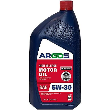 High Mileage 5W-30 Conventional Motor Oil: Helps Restore Seal Condition, 1 Quart