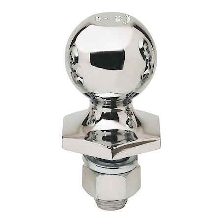 InterLock Chrome Hitch Ball 2", 3,500 Lb. Capacity