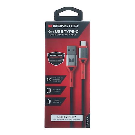 6 Foot USB-C Nylon Charge & Sync Cable