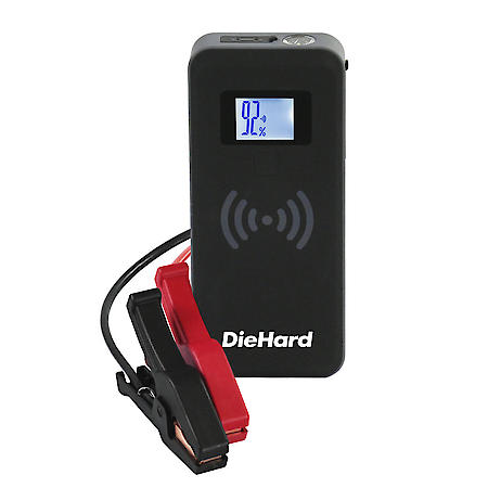 2000 Peak Amp Lithium Jump Starter and Power Pack: Safe Smart Cable and Clamps