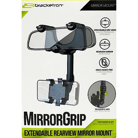 TripGrip Mirror Mount: Arms Expand up to 4", Phone Mount