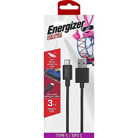 3ft USB-C to USB-A Charging Cable: Type-C to USB Phone Charger, 3' Cord