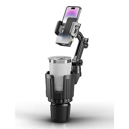 TripGrip XL Phone Mount w/Cupholder: Arms Expand up to 3.5"