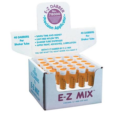 E-Z Dabber Counter Display 40 Per Tube 25Cs