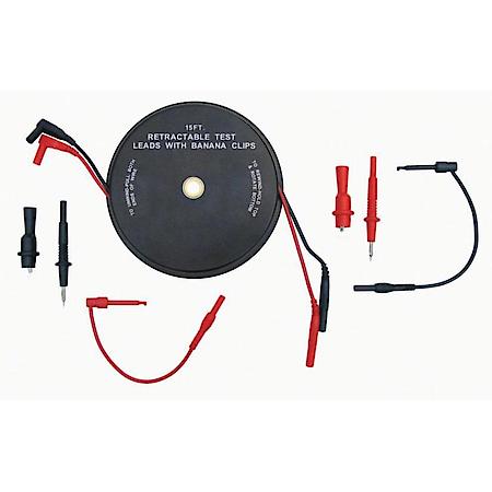 7 Piece Retractable Test Lead Set