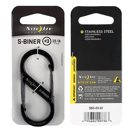 S-Biner No. 3, Stainless Steel - Hold, Secure, and Connect Everything