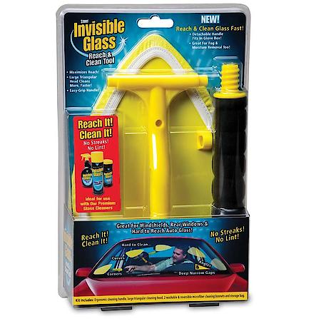 Invisible Glass Quick Change Reach & Clean Tool for Streak-Free Glass