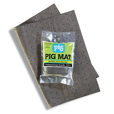 PIG Universal Light-Weight Absorbent Mat, Single-Pack