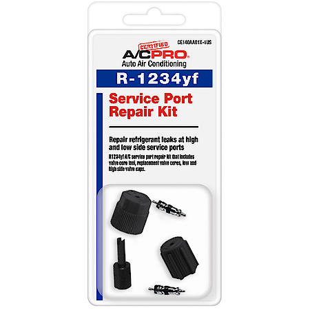 R-1234yf Auto AC Service Port Repair Kit