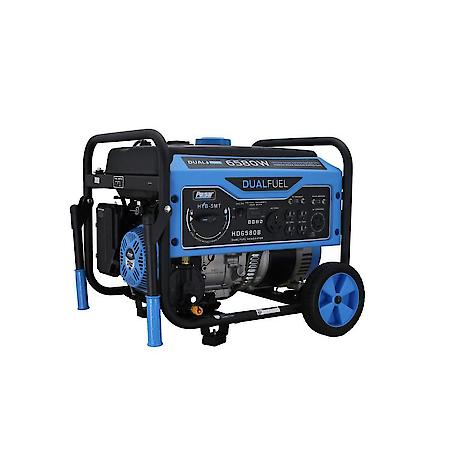 Dual-Fuel Generator - 6580W