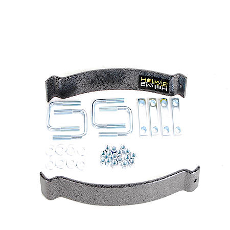Leaf Spring Design, Rear Upper Rearward, 500 Lb Load Capacity, Steel