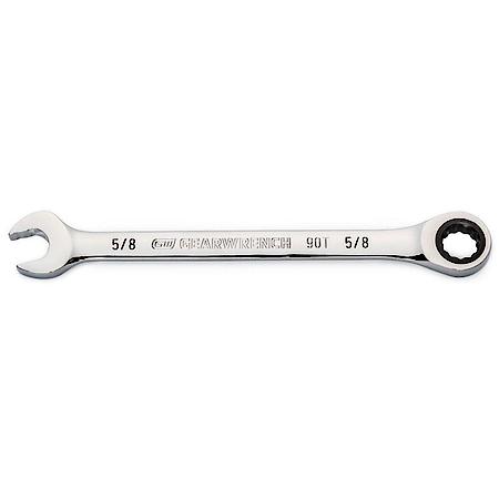5/8" 90-Tooth 12 Point Ratcheting Combination Wrench