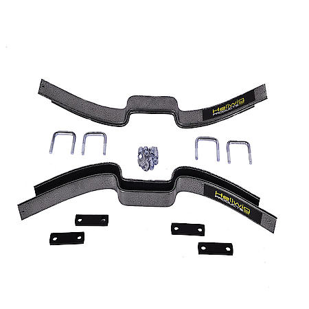 Leaf Spring Design, Rear, 2000 Lb Load Capacity Per Set, Steel, With 2 Springs