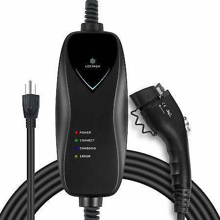 Level 1 EV Charger - 110V, 15 Amp, 16 ft. Extension Cord & J1772 Cable