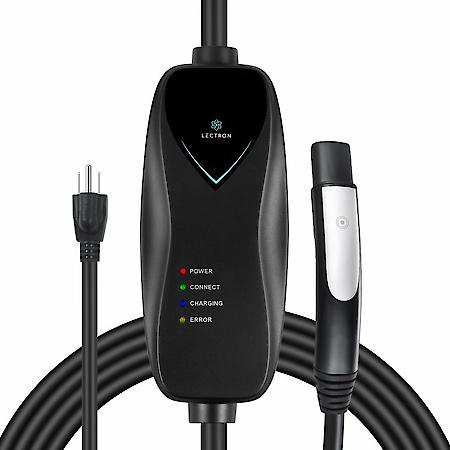 Level 1 Tesla Charger, 110V, 15A, NEMA 5-15 Plug, 16 Foot Extension Cord