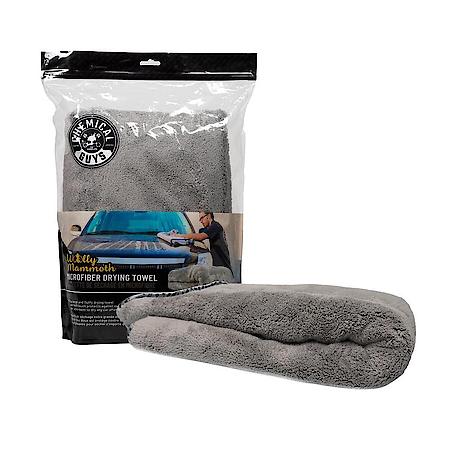 Woolly Mammoth Microfiber Dryer Towel, 36" x 25"